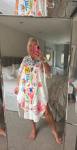 Load image into Gallery viewer, The Portofino mandala shirt dress
