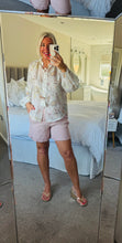 Load image into Gallery viewer, The Ibiza boho embroidered Paisley shirt with tassel detail
