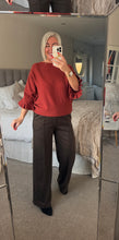 Load image into Gallery viewer, The Molly frill sleeve knits
