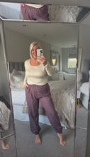 Load image into Gallery viewer, The Brushed cotton checked trousers with pockets
