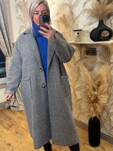 Load image into Gallery viewer, The Maggie eyelash coat
