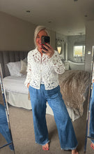 Load image into Gallery viewer, The Harper crochet Top/jacket
