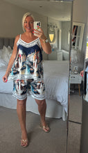 Load image into Gallery viewer, The Amalfi satin shorts set
