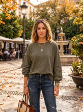 Load image into Gallery viewer, The Palma button detail jersey
