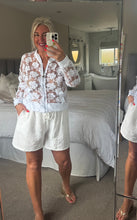 Load image into Gallery viewer, The Bora Bora embroidered sheer jacket
