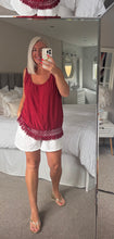 Load image into Gallery viewer, The Bora Bora crochet back top

