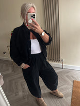 Load image into Gallery viewer, The needle cord cocoon bomber jacket co ord
