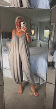 Load image into Gallery viewer, The Bora Bora strappy cuff jumpsuit with pockets
