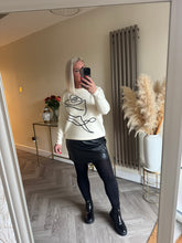 Load image into Gallery viewer, The monochrome diamanté knit
