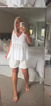Load image into Gallery viewer, The Bora Bora embroidered vest top

