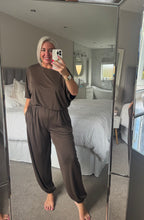 Load image into Gallery viewer, The saints puff hem t shirt ribbed tracksuit
