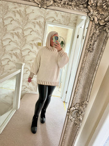 The Lola blanket stitch jumper