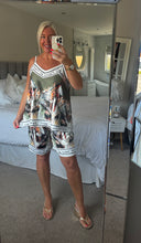Load image into Gallery viewer, The Amalfi satin shorts set
