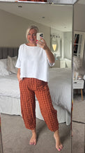 Load image into Gallery viewer, The Ibiza Hopsack button back top
