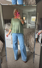 Load image into Gallery viewer, The Palma fine knit dip hem top
