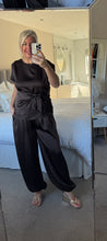 Load image into Gallery viewer, The palma satin trouser suit
