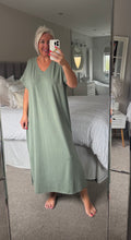 Load image into Gallery viewer, The Saints stud jersey t shirt dress
