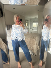 Load image into Gallery viewer, The denim cocoon trousers with pockets
