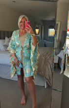 Load image into Gallery viewer, The Ibiza boho foil frill cover up
