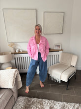 Load image into Gallery viewer, The Bora Bora sequin denim jacket
