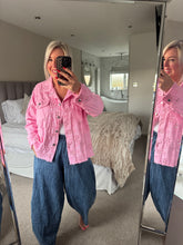 Load image into Gallery viewer, The Bora Bora sequin denim jacket
