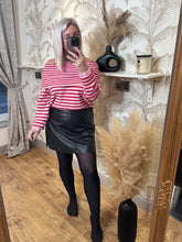 Load image into Gallery viewer, SALE The striped Bardot knit (no return on sale items)
