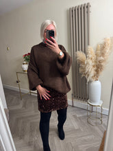 Load image into Gallery viewer, The Tiggy velour sequin skirt
