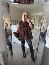 Load image into Gallery viewer, The Tiggy velour sequin cape
