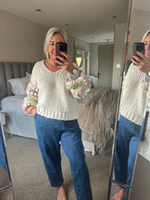 Load image into Gallery viewer, The Tilly crochet sleeve knit
