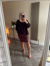 Load image into Gallery viewer, The Pu magic skirt
