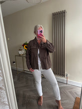 Load image into Gallery viewer, SALE The star denim zip up jacket with chain detail (no return or exchange)
