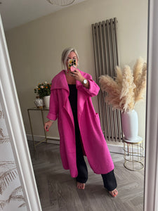 The waterfall boucle coat