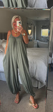 Load image into Gallery viewer, The Bora Bora strappy cuff jumpsuit with pockets
