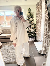 Load image into Gallery viewer, The Libby gold button trouser suit with pockets
