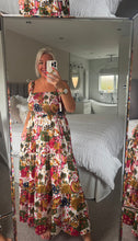 Load image into Gallery viewer, The Bora Bora tie shoulder shirred dress with pockets
