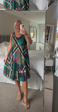 Load image into Gallery viewer, The Bora Bora 100% cotton abstract swish dress
