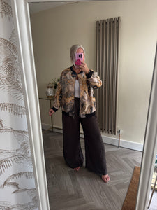 The Donatella bomber jacket with pockets