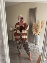Load image into Gallery viewer, The animal print jersey cocoon joggers
