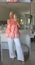 Load image into Gallery viewer, The Bali tiered frill top
