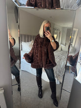 Load image into Gallery viewer, The Tiggy velour sequin cape
