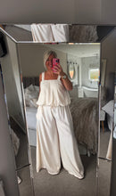 Load image into Gallery viewer, The saints crinkle puff hem trouser suit
