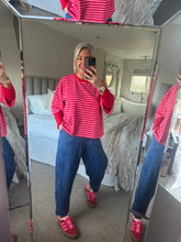 Load image into Gallery viewer, The striped jersey t shirt
