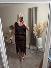 Load image into Gallery viewer, The Tiggy satin vest top
