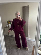 Load image into Gallery viewer, The Luxe jersey balloon hem tracksuit with separate necklace
