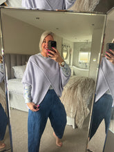 Load image into Gallery viewer, The cotton mix wrap front jumper
