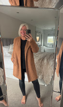 Load image into Gallery viewer, The Boucle coatigan with pockets
