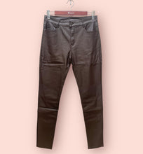 Load image into Gallery viewer, The G smack super stretch  Pu trousers in chocolate
