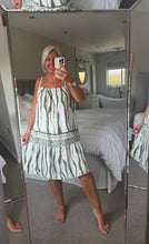 Load image into Gallery viewer, The Aztec strappy dress
