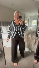 Load image into Gallery viewer, The Lola striped bow front/back jumper
