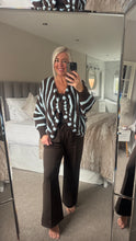 Load image into Gallery viewer, The Lola striped bow front/back jumper
